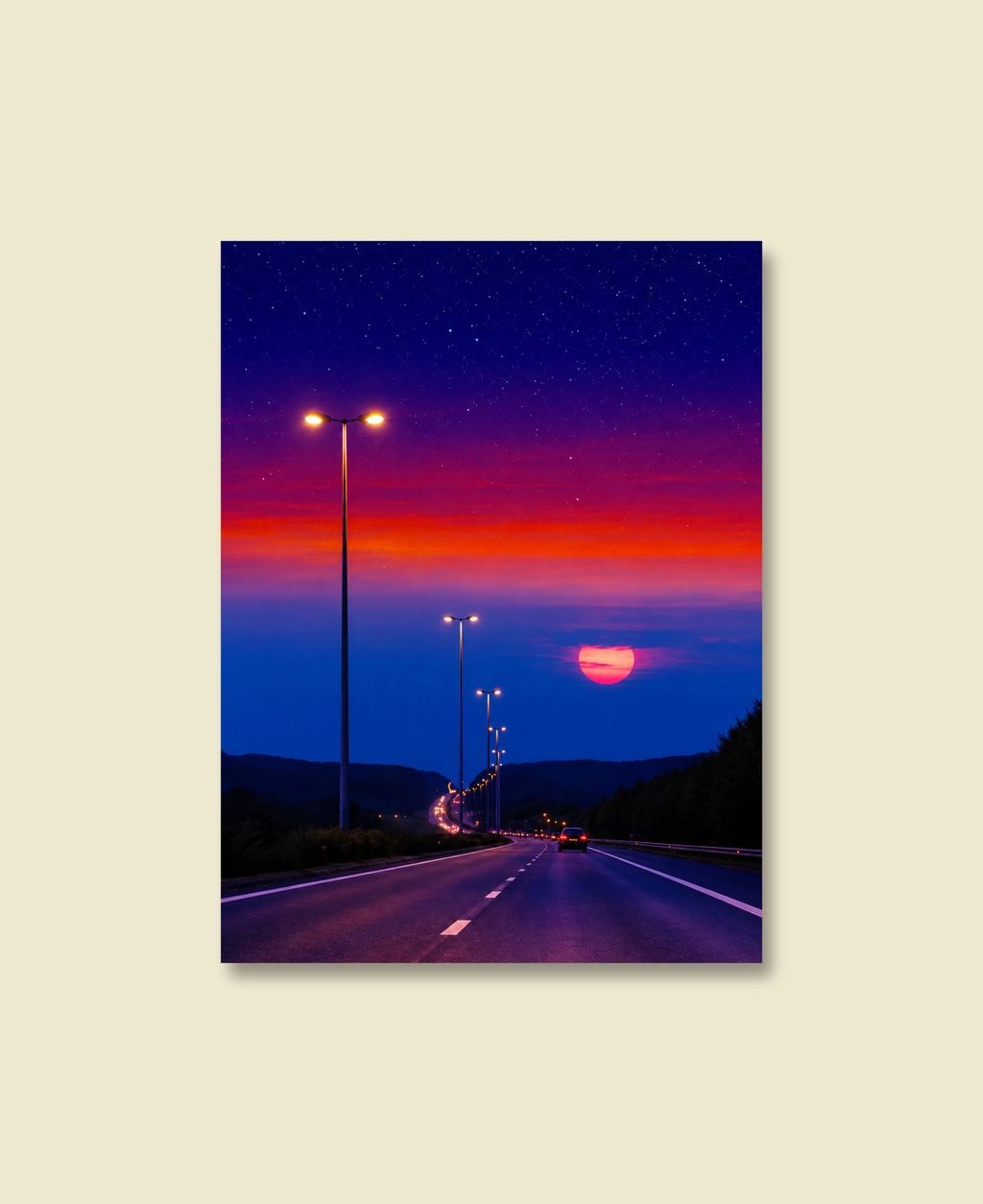 Last Light on the Highway