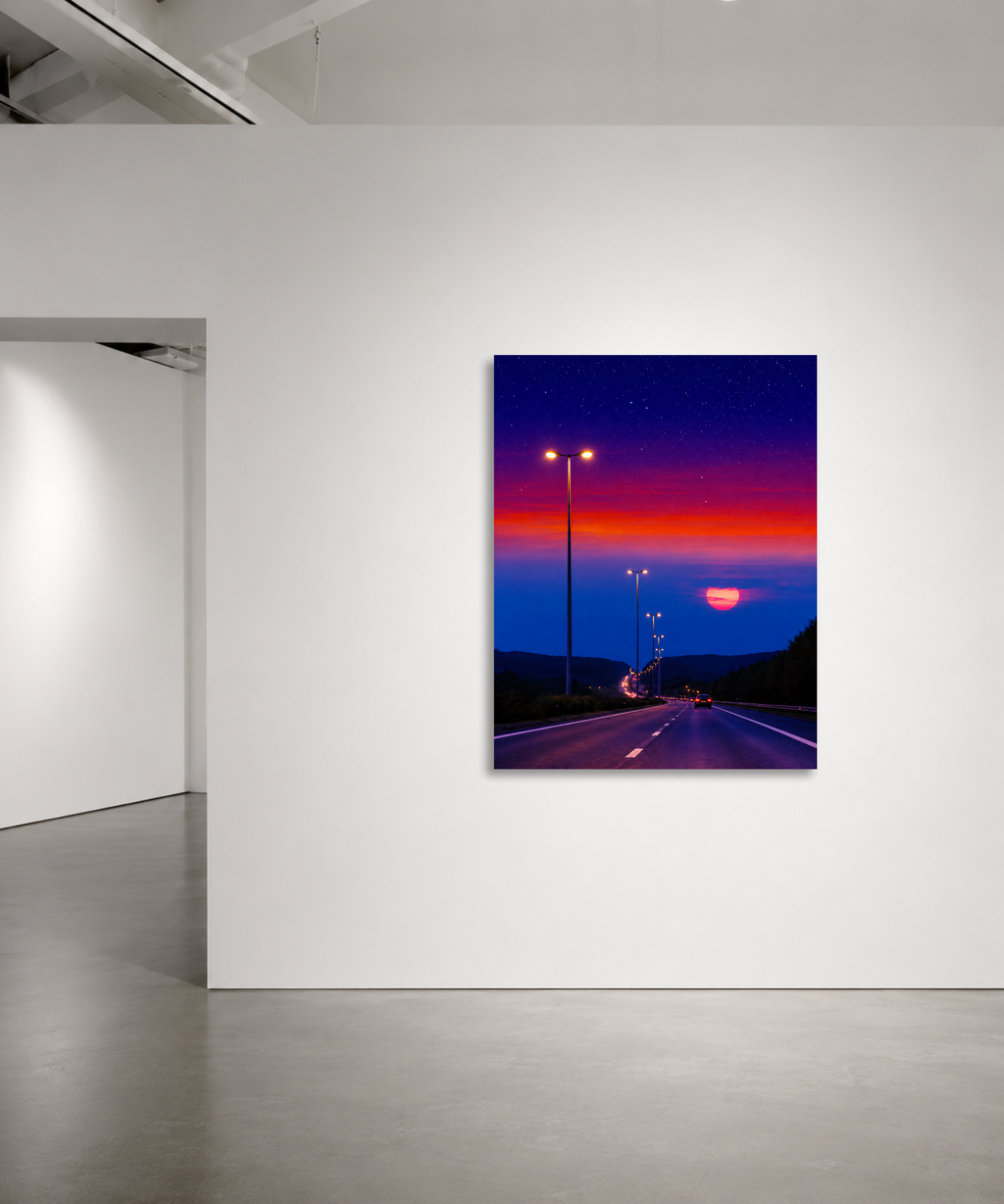 Last Light on the Highway