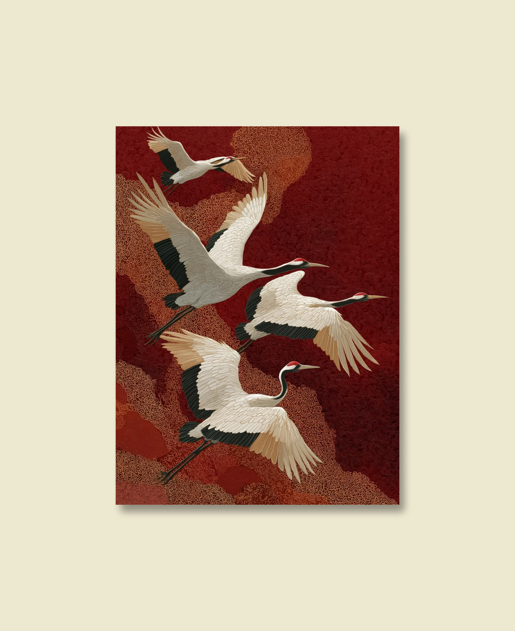 Cranes in Flight