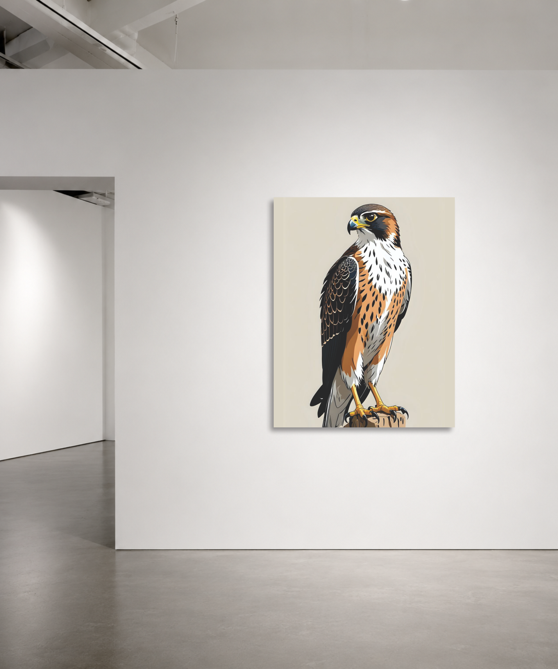 Watchful Falcon