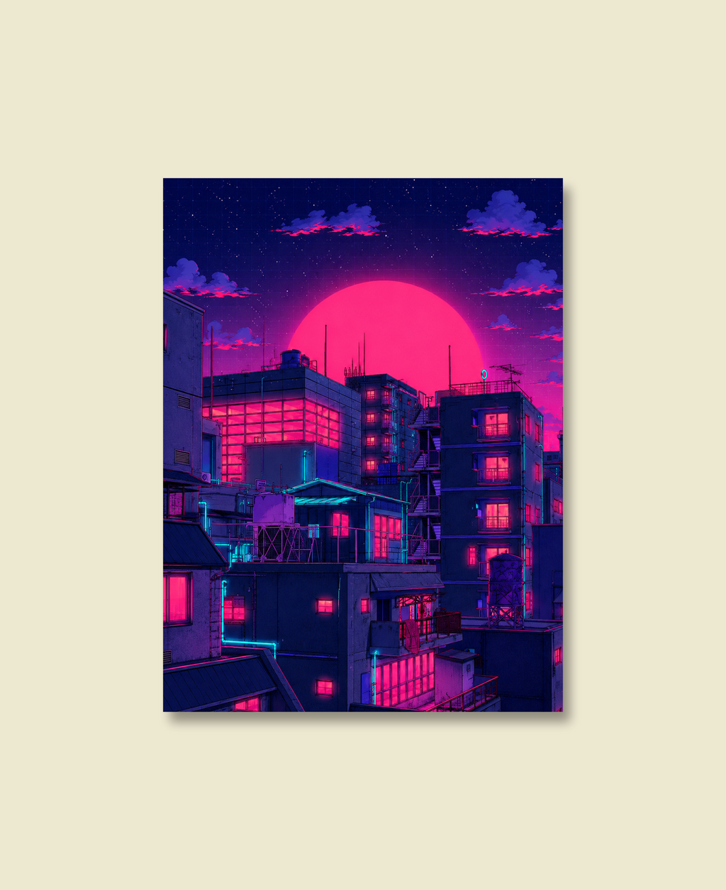 Neon Rooftops