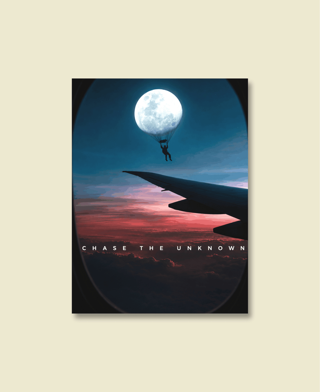 Chasing Moons From Airplane Windows