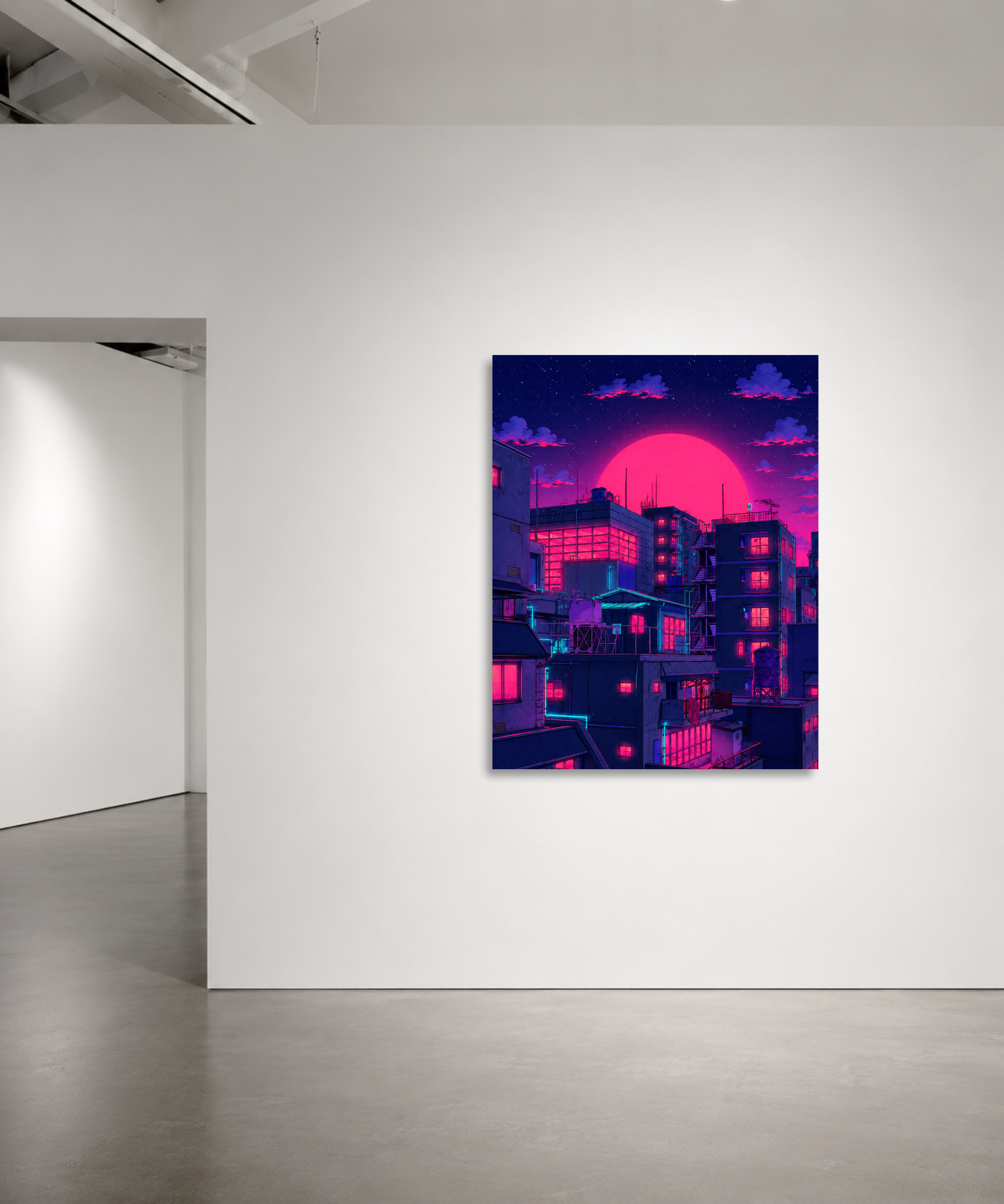 Neon Rooftops