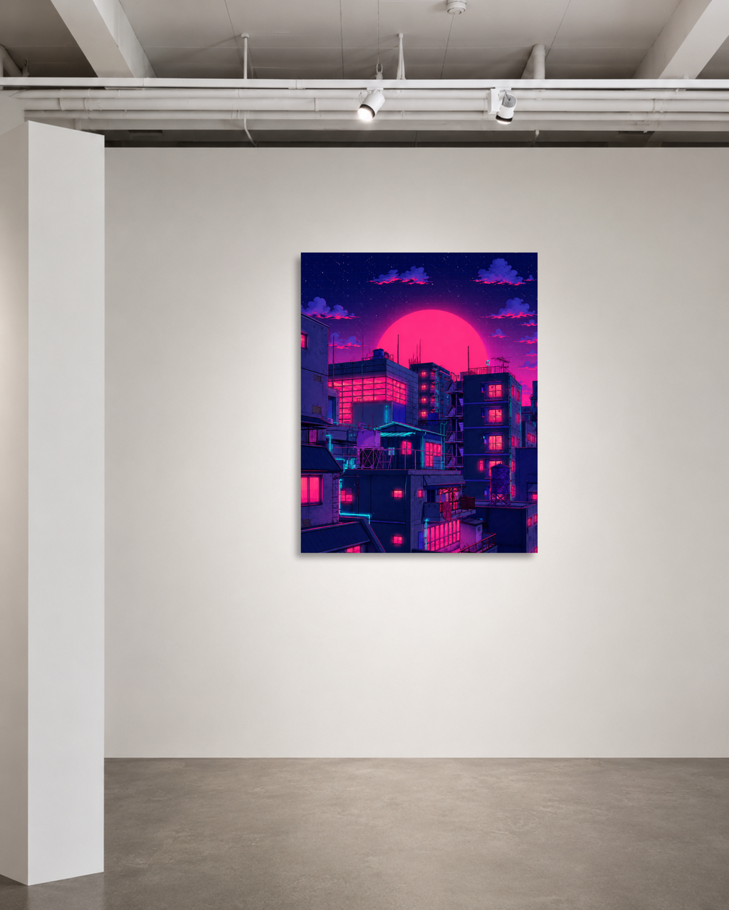 Neon Rooftops