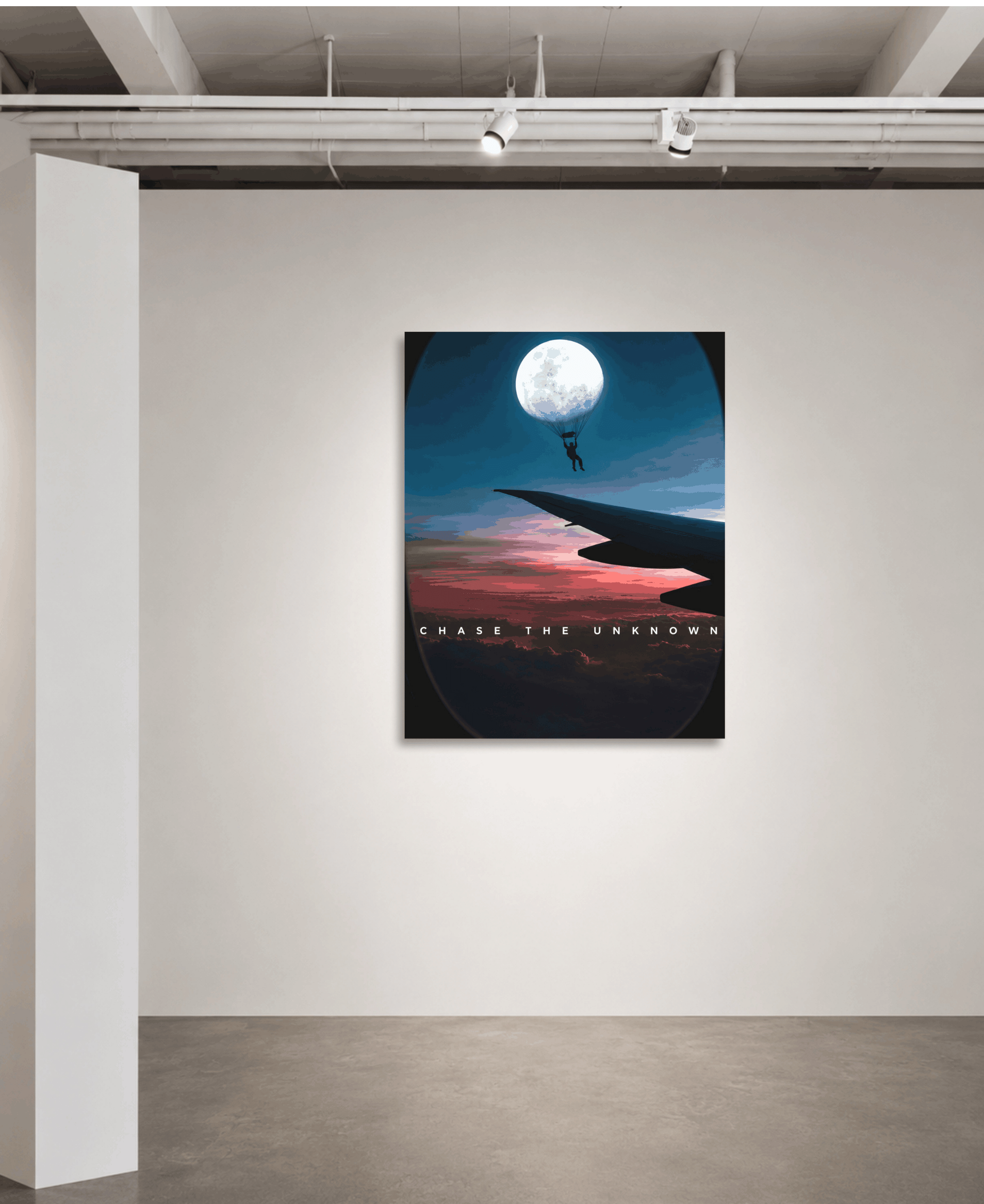 Chasing Moons From Airplane Windows