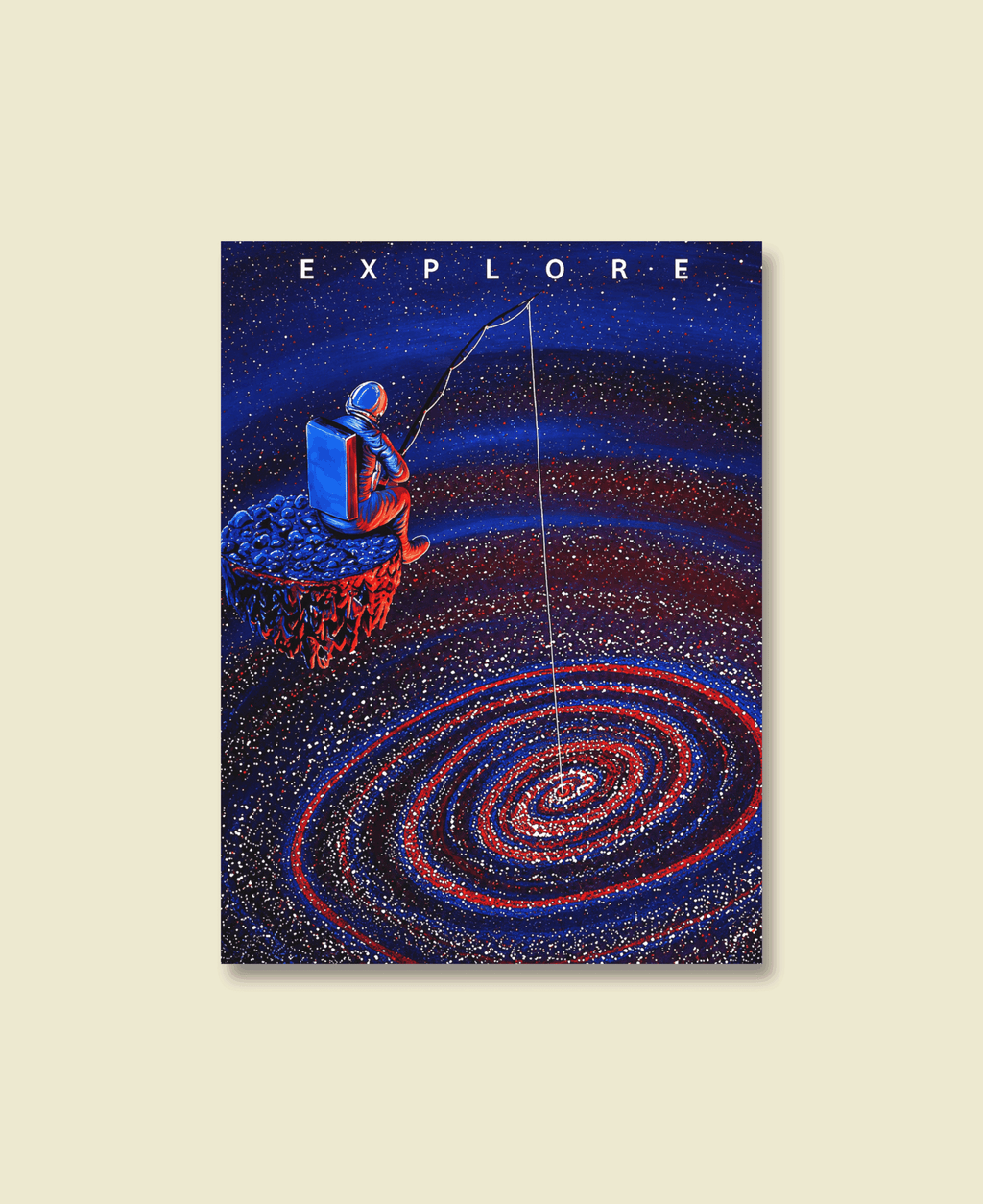 Fishing at the Edge of the Galaxy