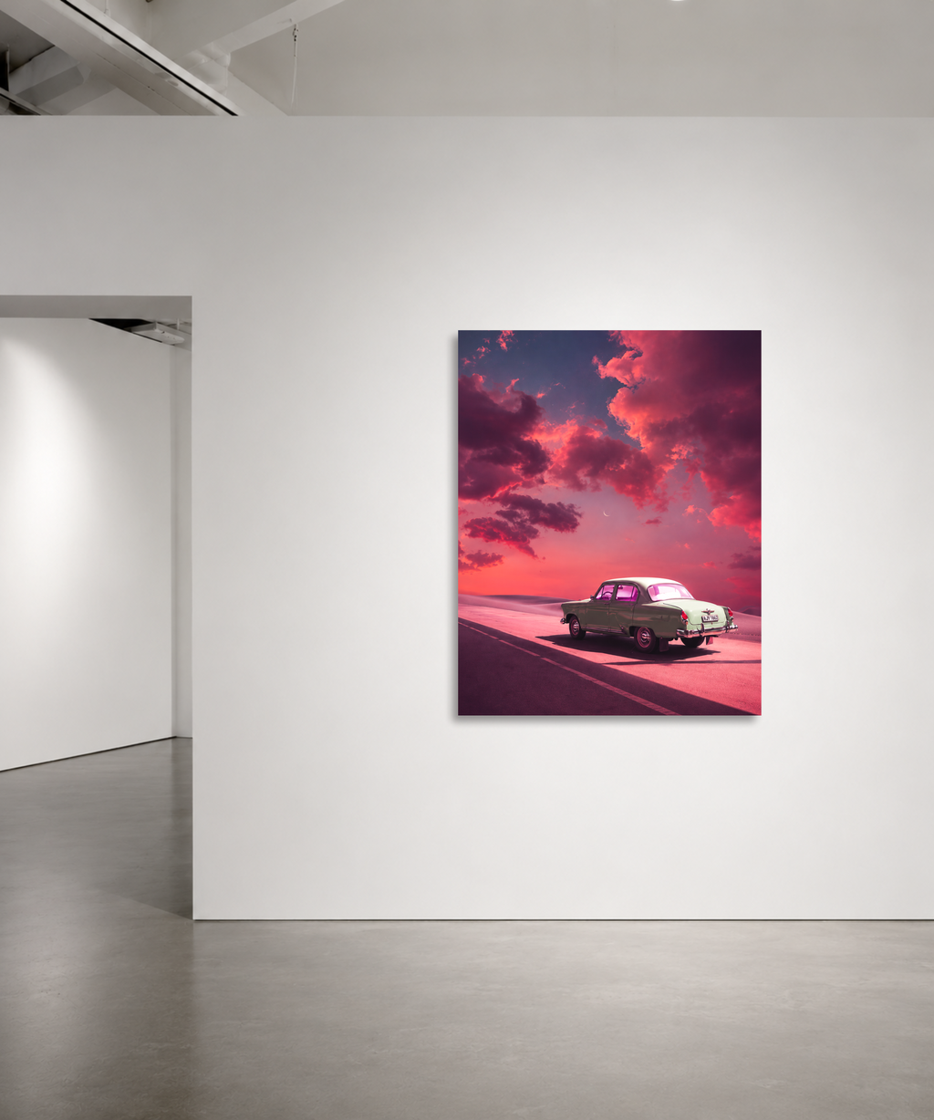 Desert Drive, Rose Sky