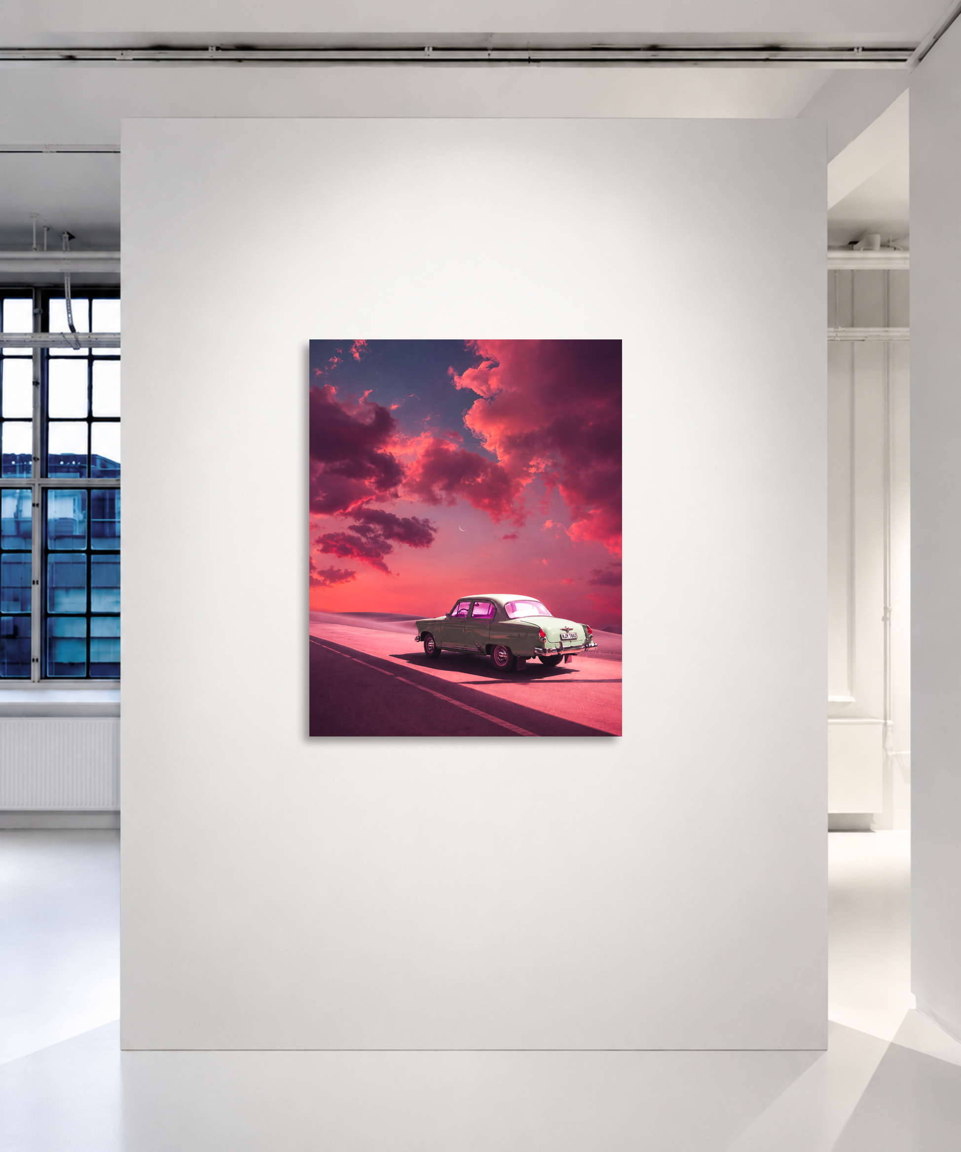 Desert Drive, Rose Sky