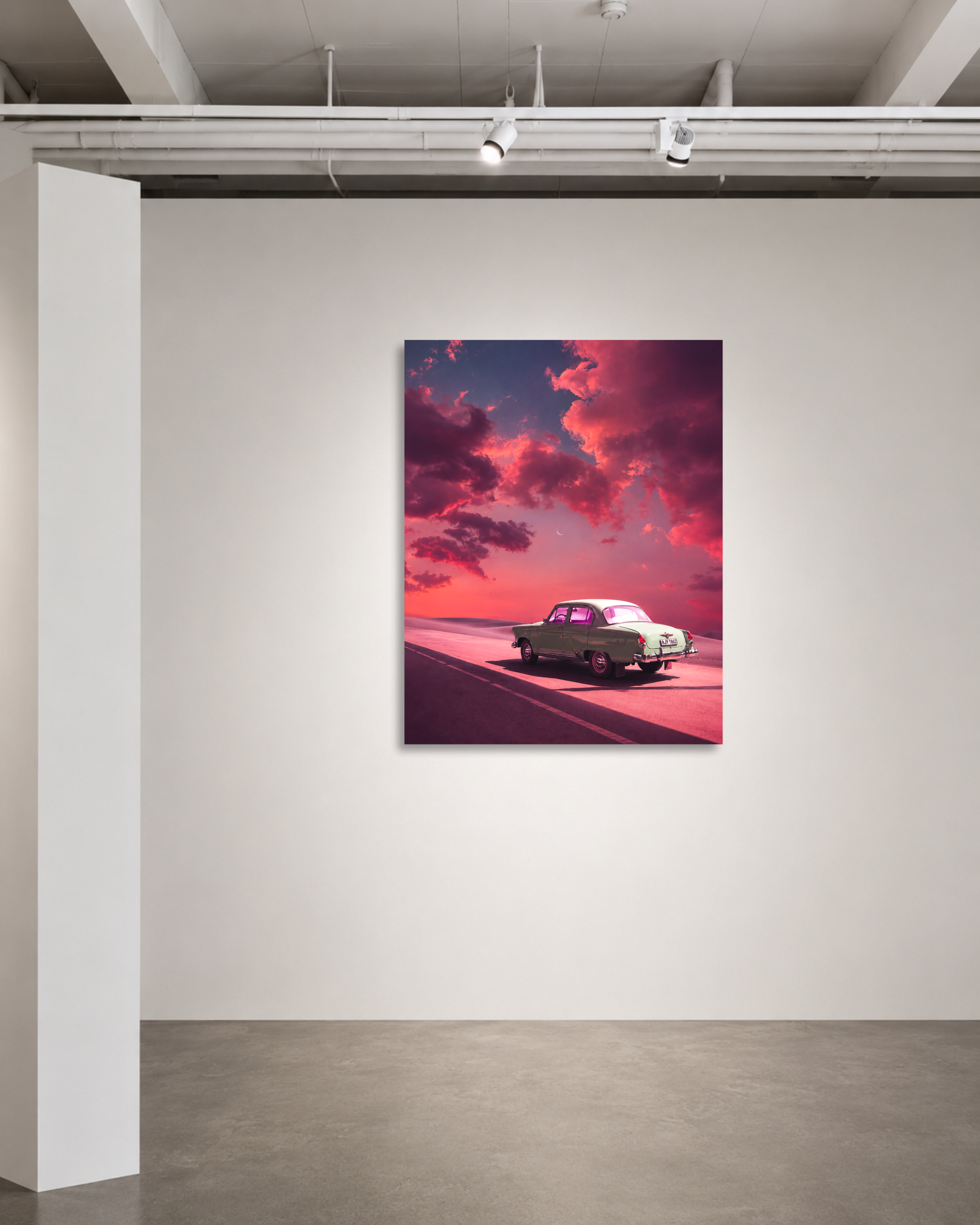 Desert Drive, Rose Sky