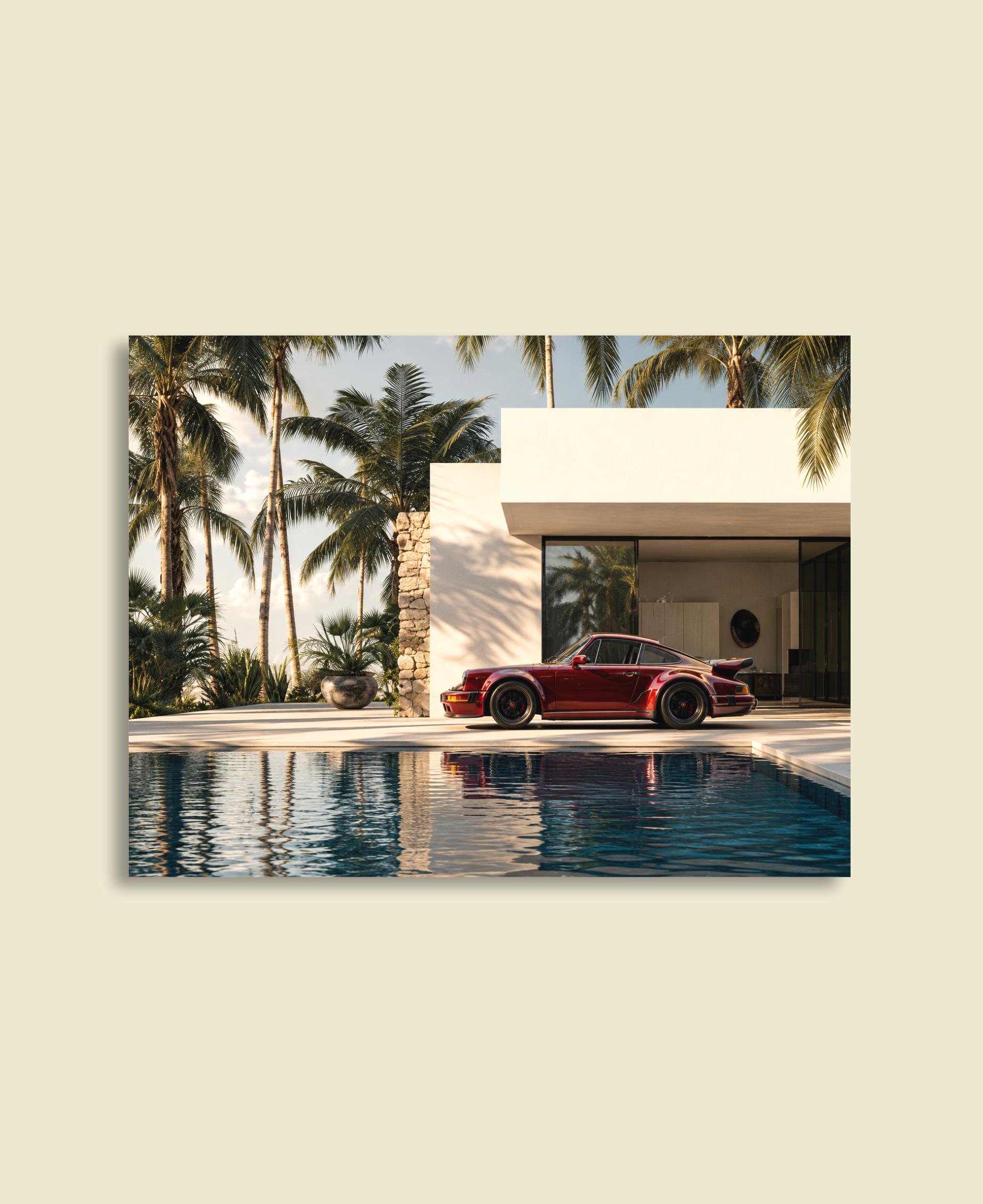 Poolside Red