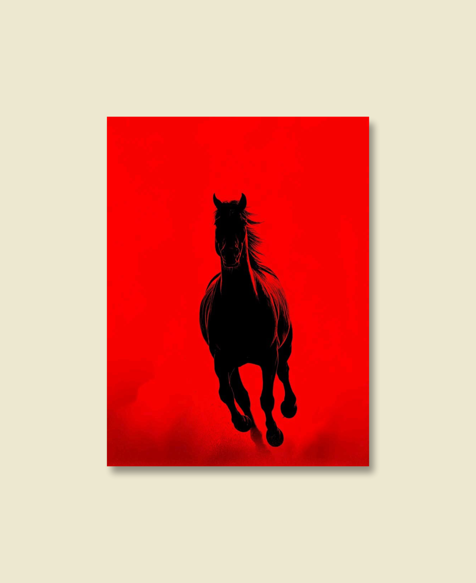 Crimson Silhouette