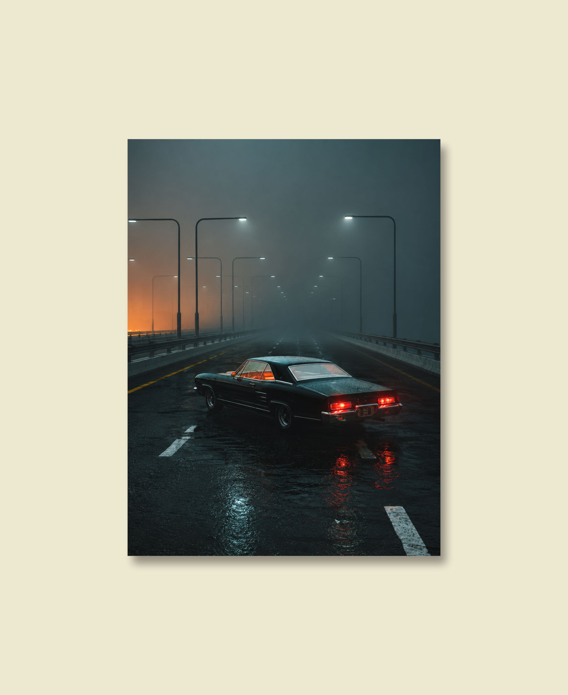 Foggy Overpass