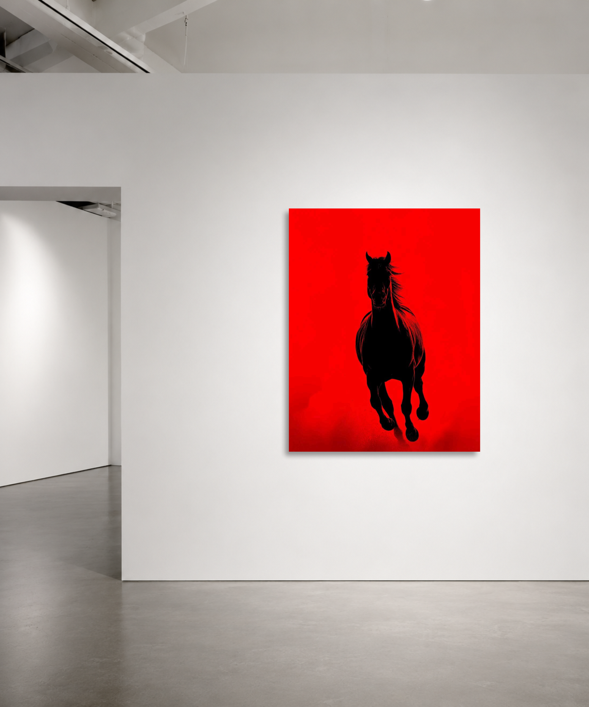 Crimson Silhouette