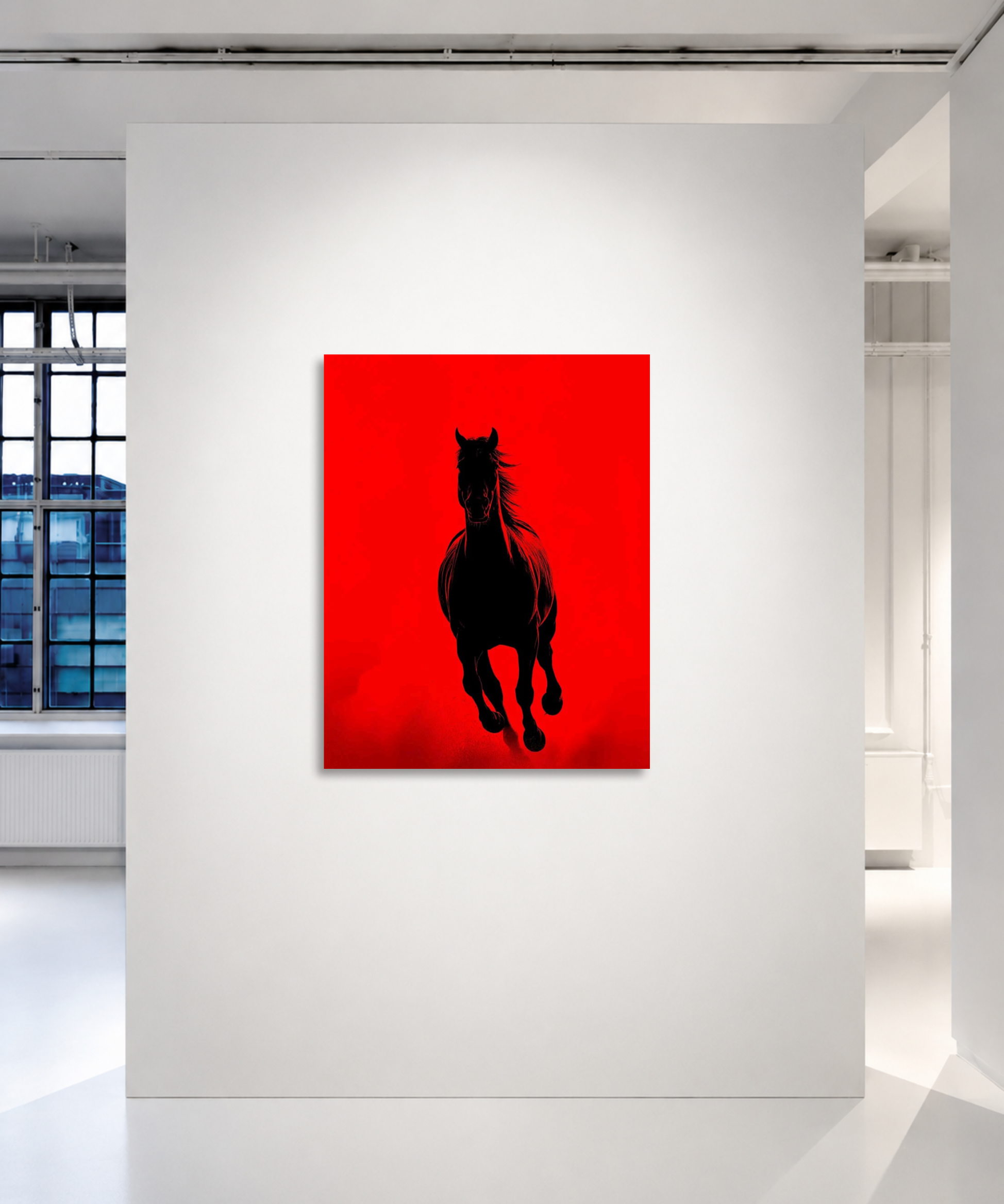 Crimson Silhouette