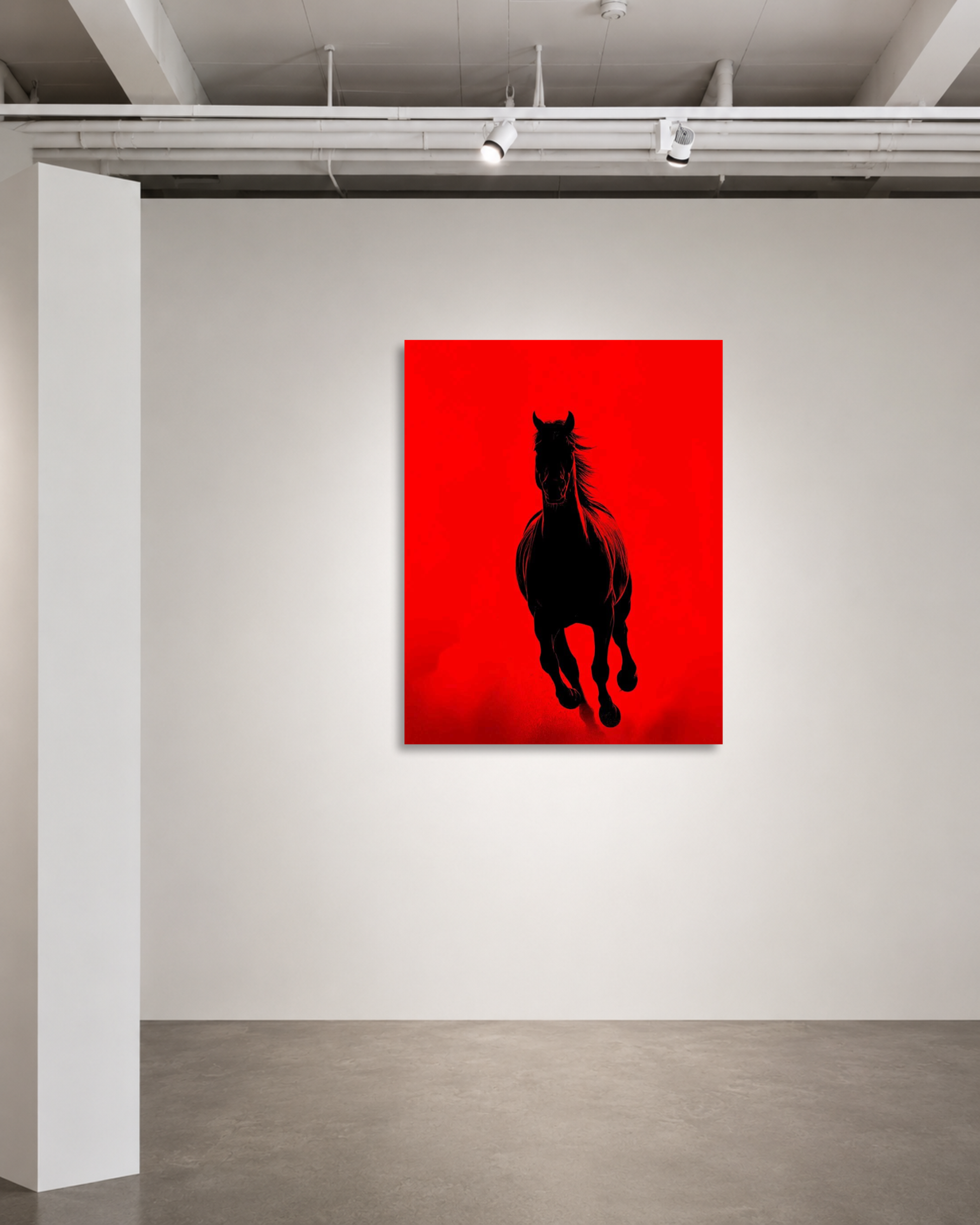 Crimson Silhouette