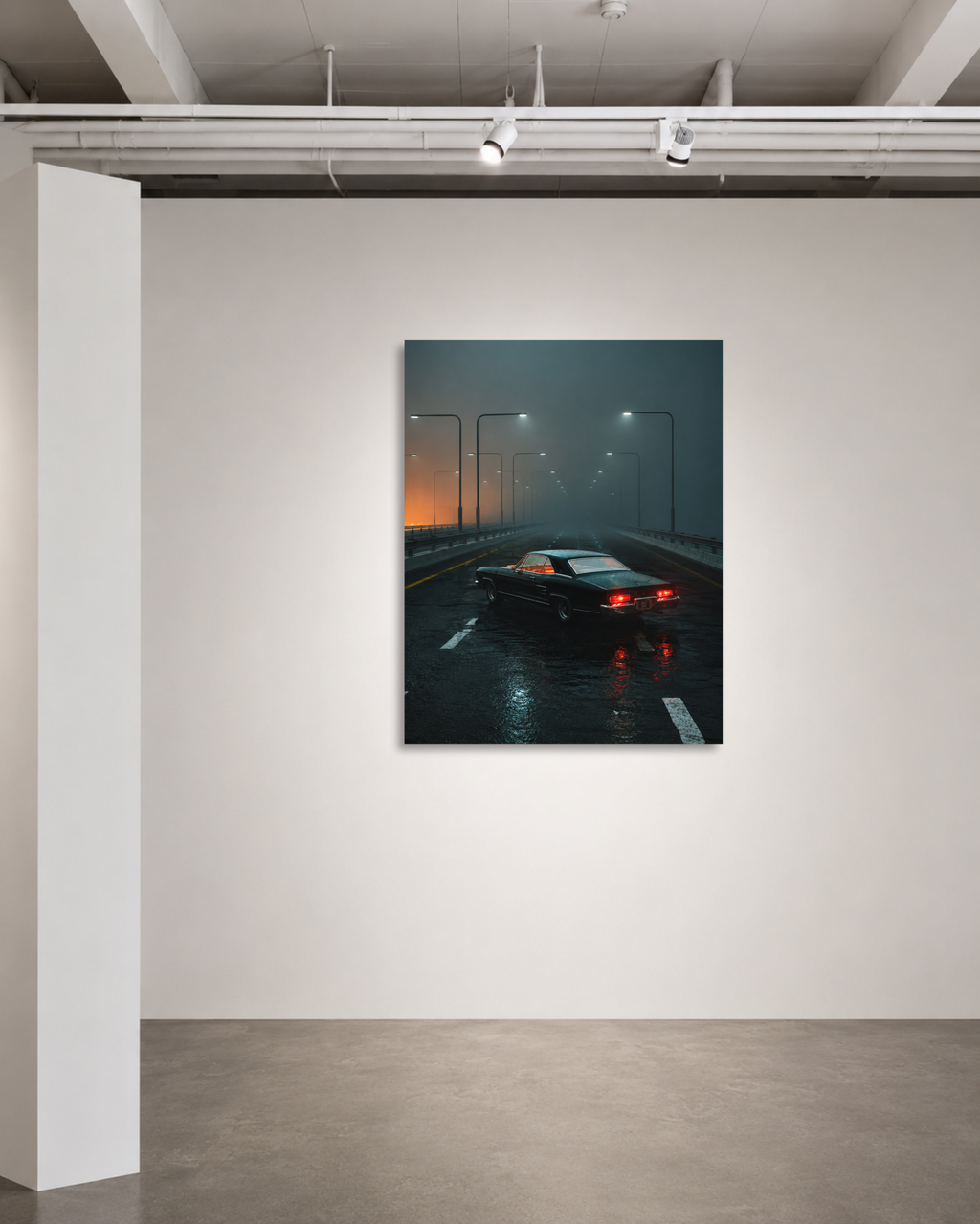 Foggy Overpass