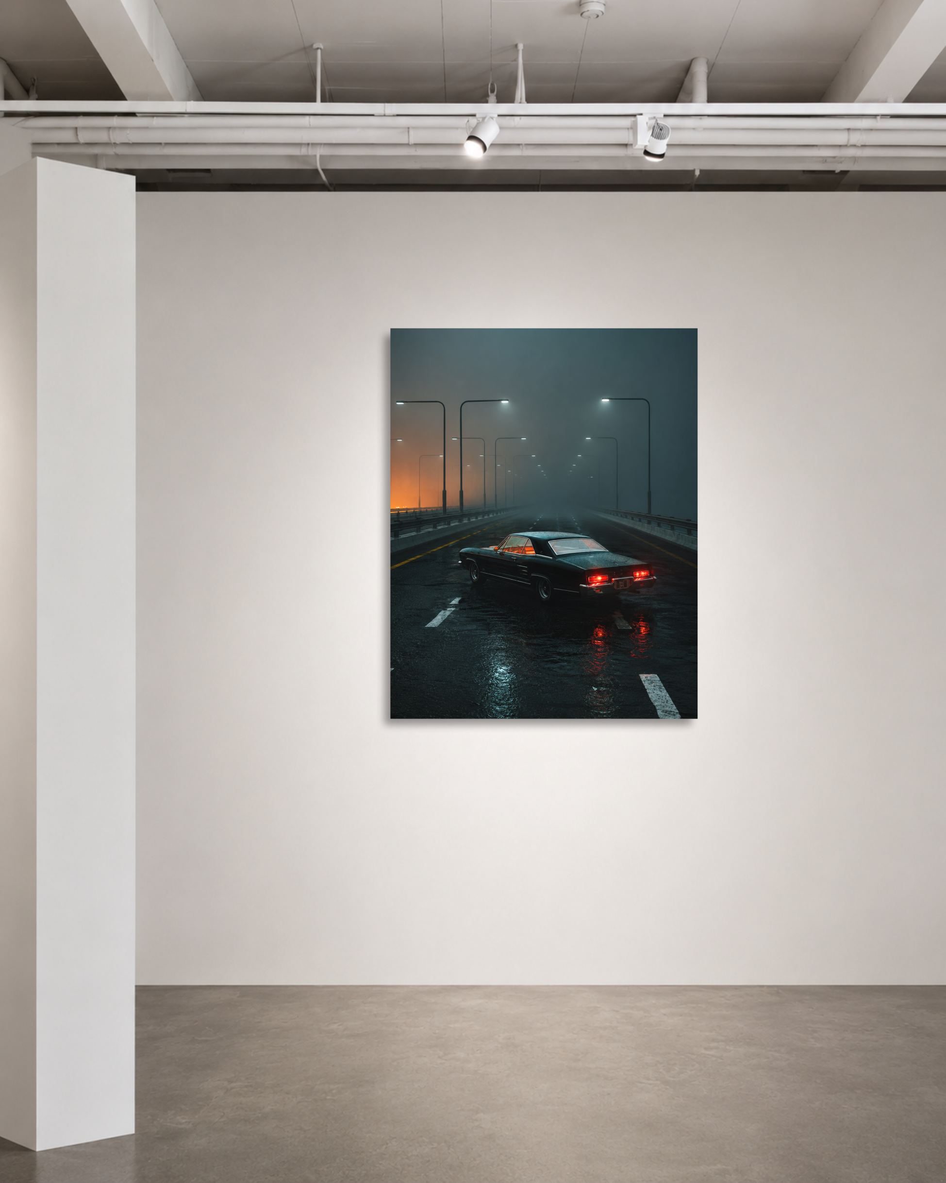 Foggy Overpass
