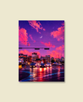 Rain-Slicked Crossing