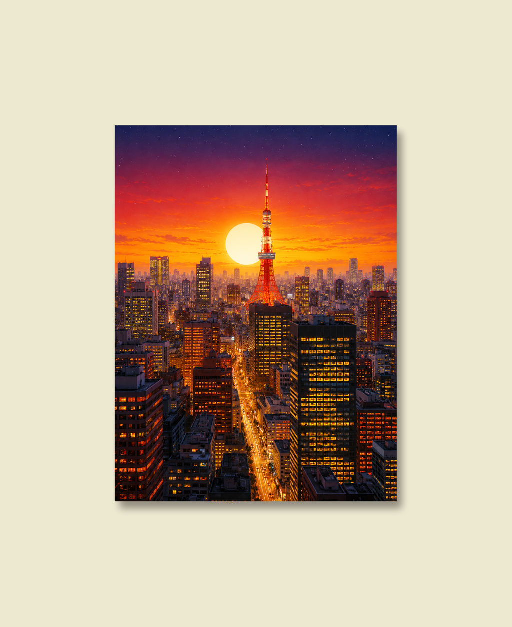 Tokyo Tower, Blood Sky