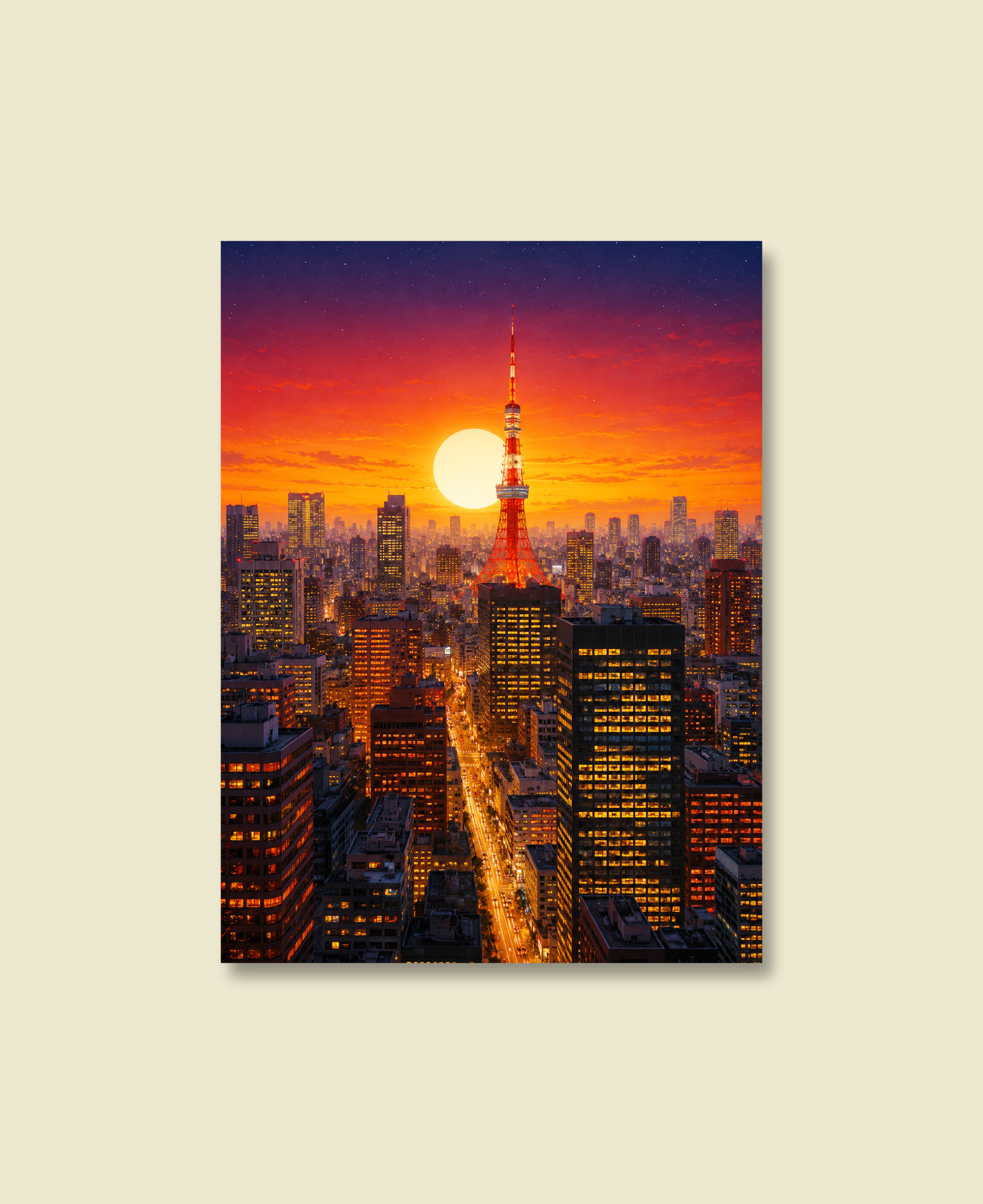 Tokyo Tower, Blood Sky