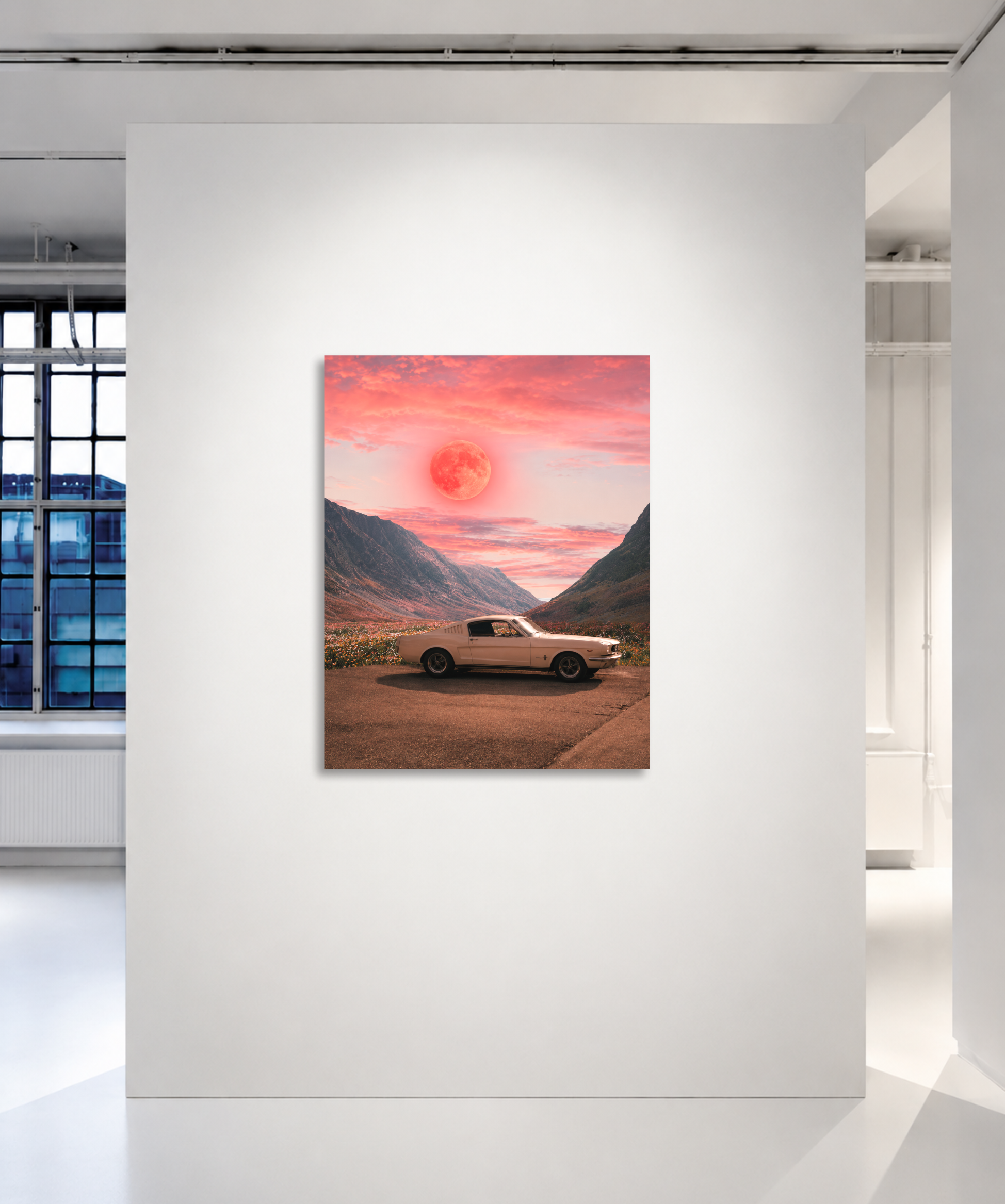 Blood Moon Mustang