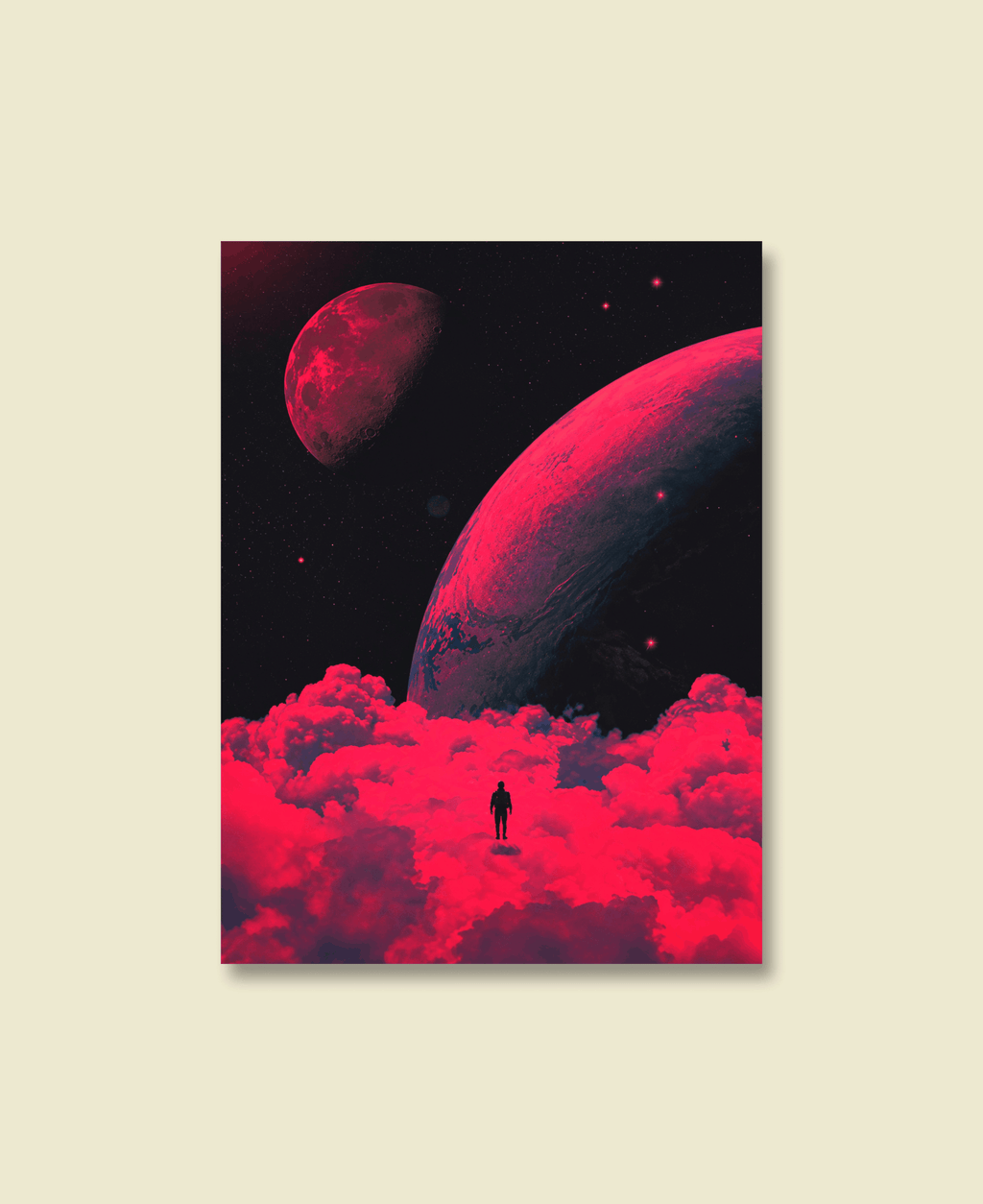 Standing in Crimson Silence