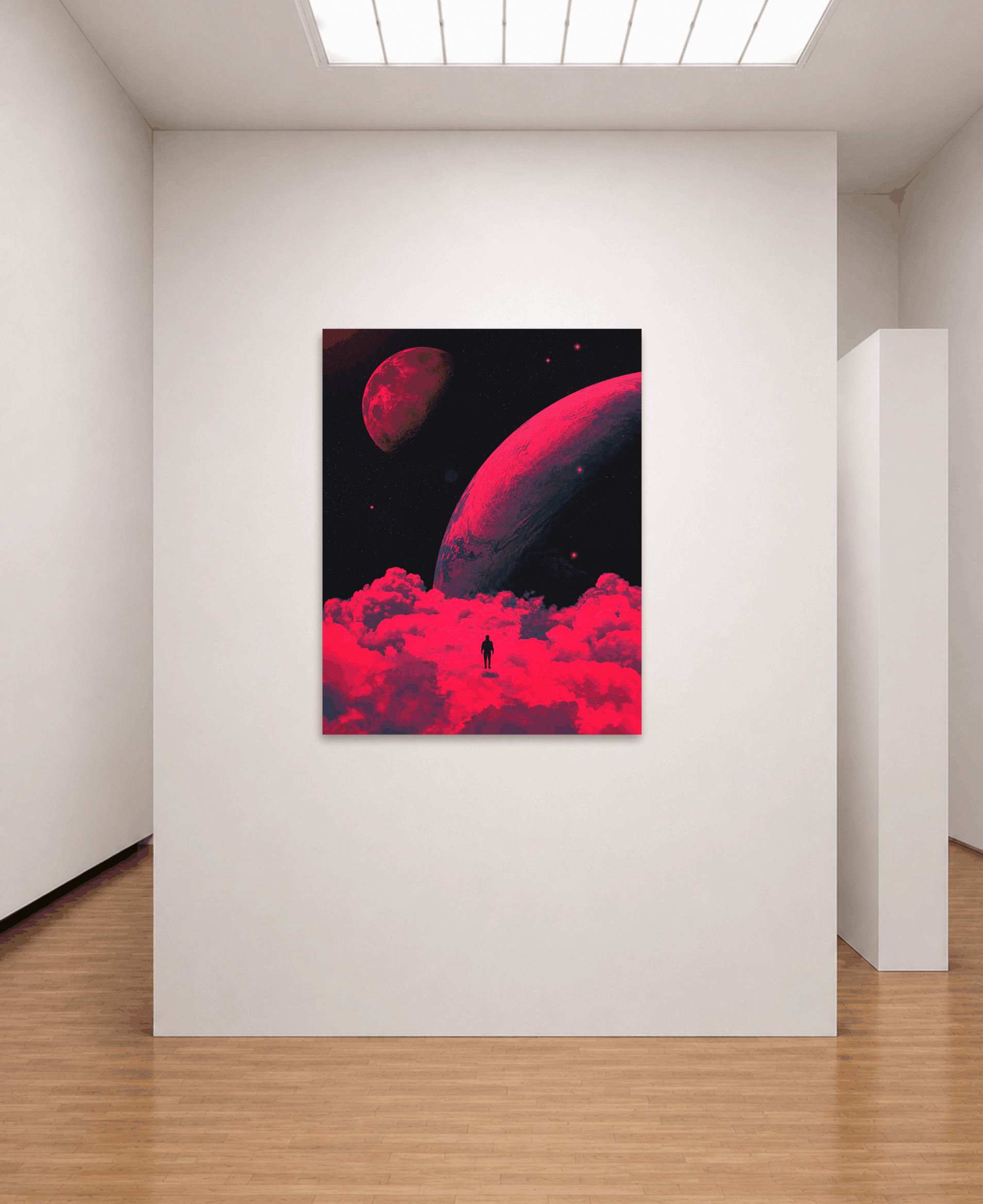 Standing in Crimson Silence